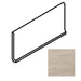 American Olean - Theoretical - 6 in. x 12 in. - Porcelain Cove Base Trim - Matte - Fundamental Gray