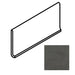 American Olean - Theoretical - 6 in. x 12 in. - Porcelain Cove Base Trim - Matte - Imaginative Gray