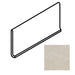 American Olean - Theoretical Evolved - 6 in. x 12 in. - Porcelain Cove Base Trim - Matte - Ritual Gray