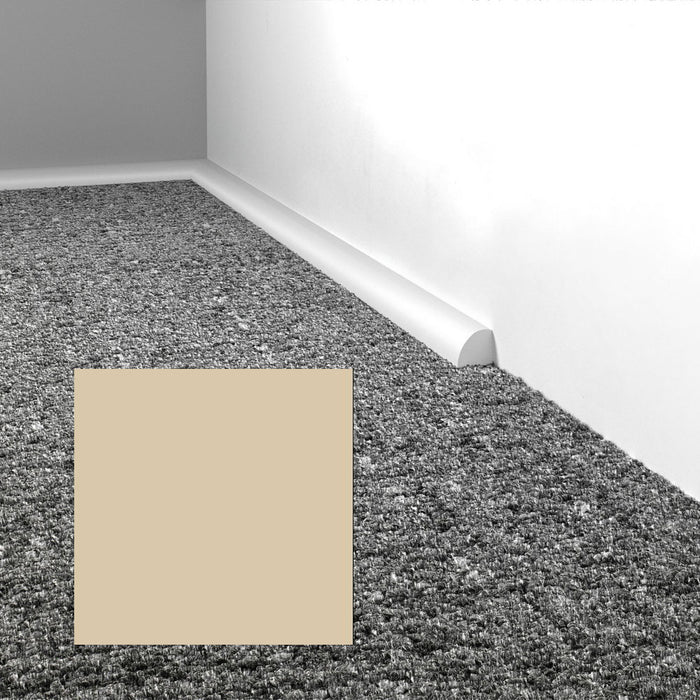 Mohawk - Elemental Edges - .75 in. Quarter Round Rubber Wall Base - Sand