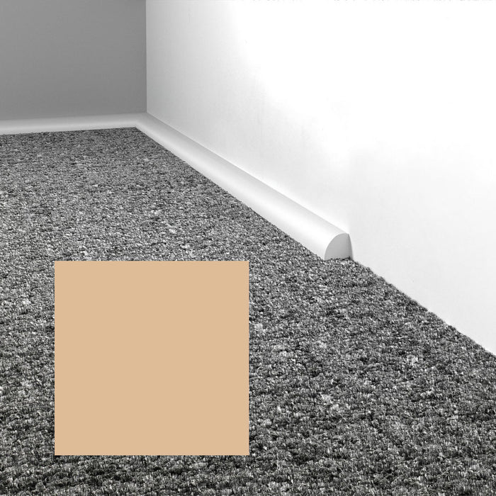 Mohawk - Elemental Edges - .75 in. Quarter Round Rubber Wall Base - Pale Earth