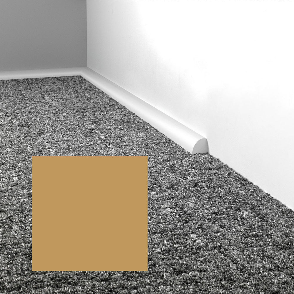 Mohawk - Elemental Edges - .75 in. Quarter Round Rubber Wall Base - Mustard