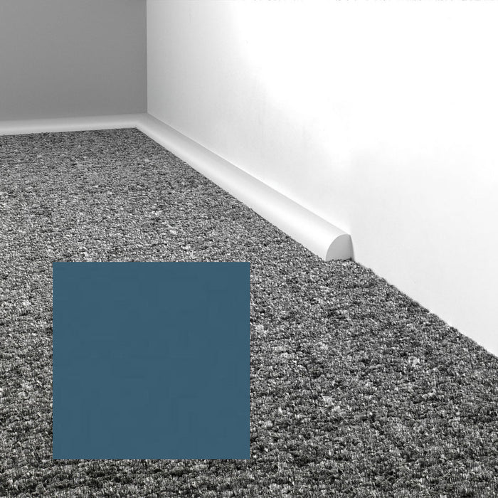 Mohawk - Elemental Edges - .75 in. Quarter Round Rubber Wall Base - Dark Teal