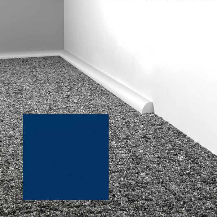 Mohawk - Elemental Edges - .75 in. Quarter Round Rubber Wall Base - Azure