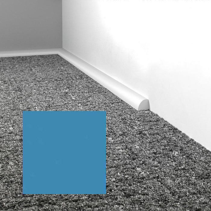 Mohawk - Elemental Edges - .75 in. Quarter Round Rubber Wall Base - Sky