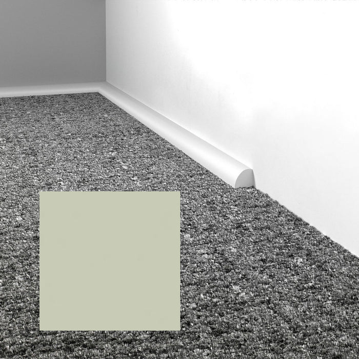 Mohawk - Elemental Edges - .75 in. Quarter Round Rubber Wall Base - Minty