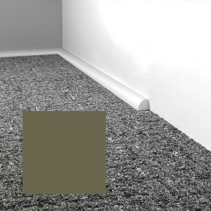 Mohawk - Elemental Edges - .75 in. Quarter Round Rubber Wall Base - Army Green