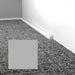 Mohawk - Elemental Edges - .75 in. Quarter Round Rubber Wall Base - Ice Gray
