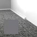 Mohawk - Elemental Edges - .75 in. Quarter Round Rubber Wall Base - Pepper Gray