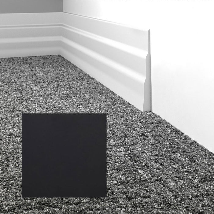 Mohawk - Elemental Edges - 5.5 in. Tapered Wave Rubber Wall Base - Night Skies