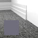 Mohawk - Elemental Edges - 5.5 in. Tapered Wave Rubber Wall Base - Lavender Grey