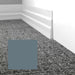 Mohawk - Elemental Edges - 4.5 in. Tapered Wave Rubber Wall Base - Cloudy