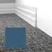Mohawk - Elemental Edges - 4.5 in. Tapered Wave Rubber Wall Base - Dark Teal