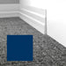 Mohawk - Elemental Edges - 4.5 in. Tapered Wave Rubber Wall Base - Azure