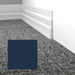Mohawk - Elemental Edges - 4.5 in. Tapered Wave Rubber Wall Base - Midnight Blue