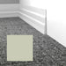 Mohawk - Elemental Edges - 4.5 in. Tapered Wave Rubber Wall Base - Minty