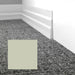 Mohawk - Elemental Edges - 5.5 in. Tapered Wave Rubber Wall Base - Minty