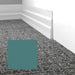 Mohawk - Elemental Edges - 4.5 in. Tapered Wave Rubber Wall Base - Sage