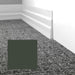 Mohawk - Elemental Edges - 5.5 in. Tapered Wave Rubber Wall Base - Olive