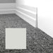 Mohawk - Elemental Edges - 5.5 in. Tapered Wave Rubber Wall Base - Satin