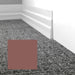 Mohawk - Elemental Edges - 5.5 in. Tapered Wave Rubber Wall Base - Sable