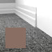 Mohawk - Elemental Edges - 5.5 in. Tapered Wave Rubber Wall Base - Earth