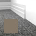 Mohawk - Elemental Edges - 5.5 in. Tapered Wave Rubber Wall Base - Khaki