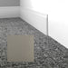 Mohawk - Elemental Edges - 4.5 in. Tilted Edge Rubber Wall Base - Aircraft Carrier