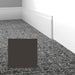 Mohawk - Elemental Edges - 4.5 in. Tilted Edge Rubber Wall Base - Black Brown