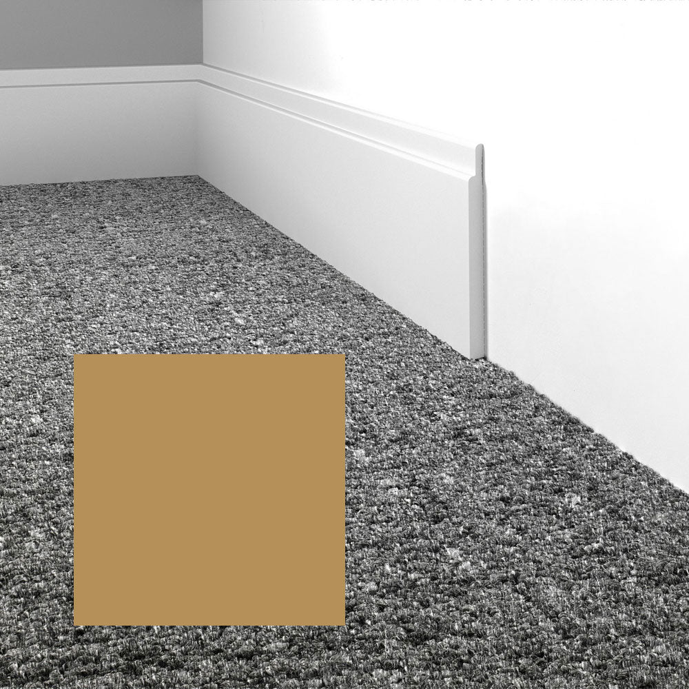 Mohawk - Elemental Edges - 4.5 in. Tilted Edge Rubber Wall Base - Camel