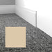 Mohawk - Elemental Edges - 4.5 in. Tilted Edge Rubber Wall Base - Sand