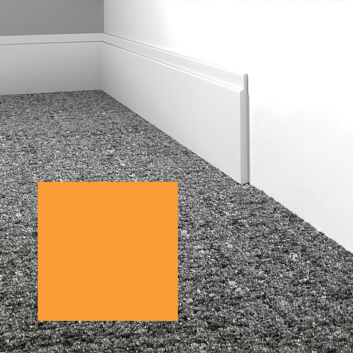 Mohawk - Elemental Edges - 4.5 in. Tilted Edge Rubber Wall Base - Merrigold