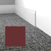 Mohawk - Elemental Edges - 4.5 in. Tilted Edge Rubber Wall Base - Berry