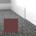 Mohawk - Elemental Edges - 4.5 in. Tilted Edge Rubber Wall Base - Mulberry