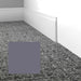 Mohawk - Elemental Edges - 4.5 in. Tilted Edge Rubber Wall Base - Lavender Grey
