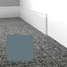 Mohawk - Elemental Edges - 4.5 in. Tilted Edge Rubber Wall Base - Cloudy