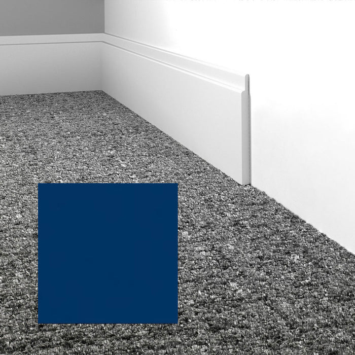 Mohawk - Elemental Edges - 4.5 in. Tilted Edge Rubber Wall Base - Azure
