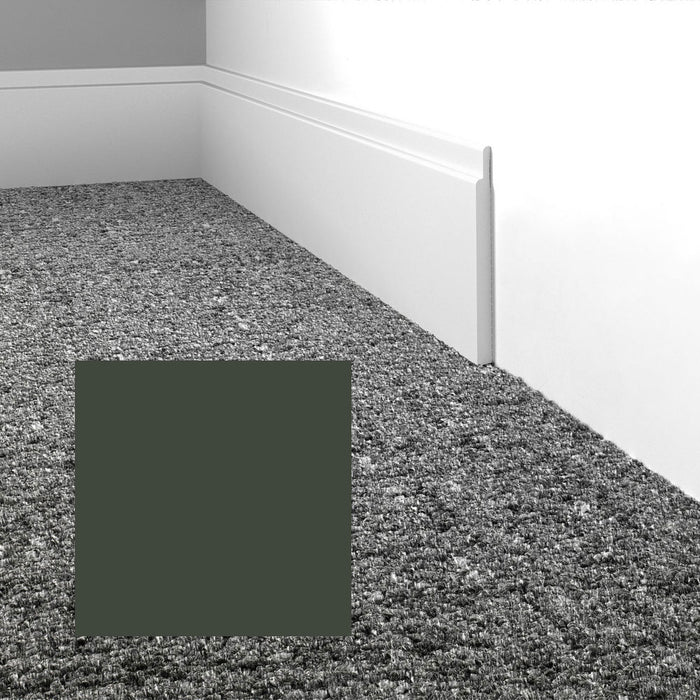 Mohawk - Elemental Edges - 4.5 in. Tilted Edge Rubber Wall Base - Olive