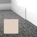 Mohawk - Elemental Edges - 4.5 in. Tilted Edge Rubber Wall Base - Dune