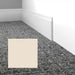 Mohawk - Elemental Edges - 4.5 in. Tilted Edge Rubber Wall Base - Cream