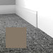 Mohawk - Elemental Edges - 4.5 in. Tilted Edge Rubber Wall Base - Khaki