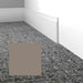 Mohawk - Elemental Edges - 4.5 in. Tilted Edge Rubber Wall Base - Smoke