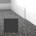 Mohawk - Elemental Edges - 4.5 in. Tilted Edge Rubber Wall Base - Charcoal