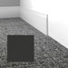 Mohawk - Elemental Edges - 4.5 in. Tilted Edge Rubber Wall Base - Matte Black