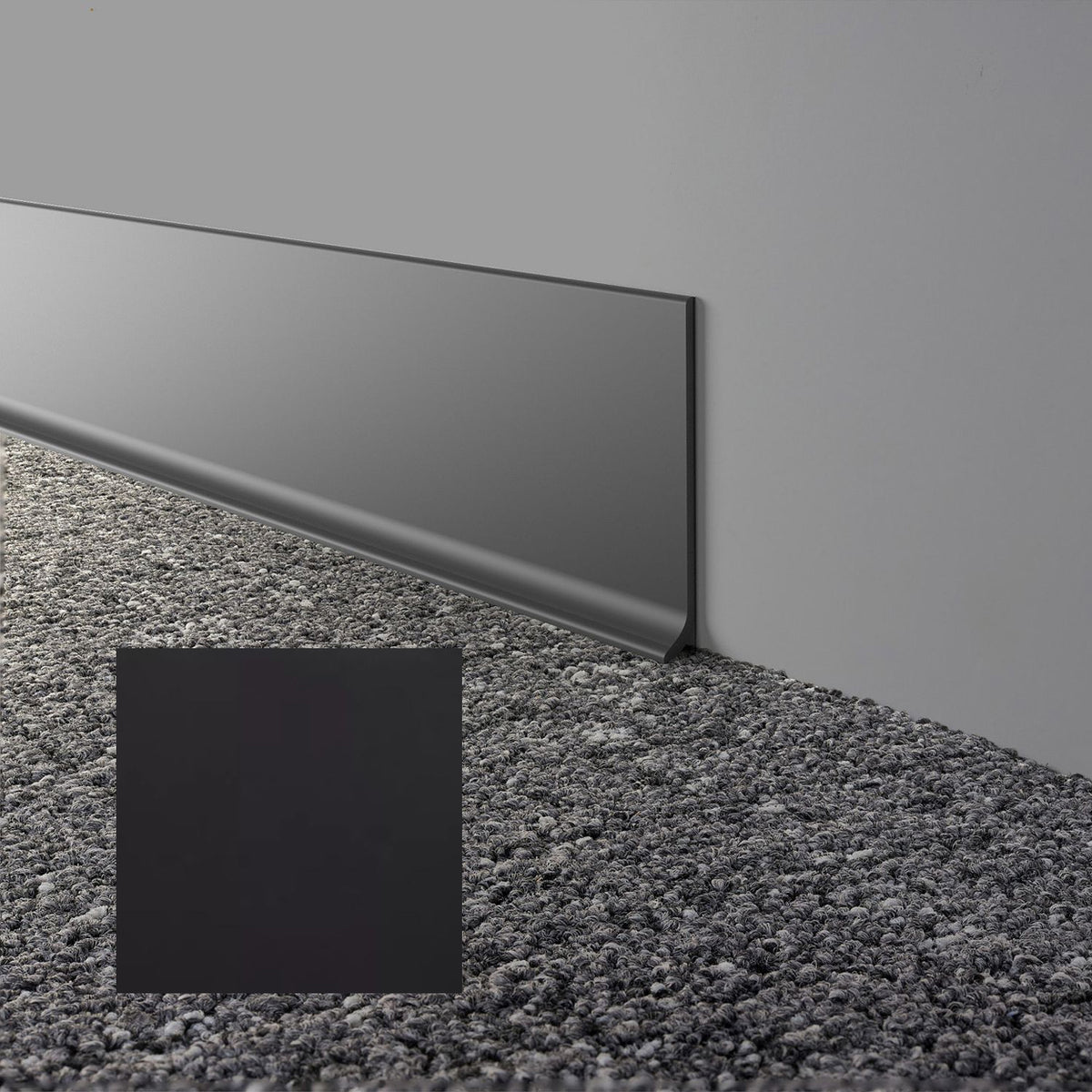 Mohawk - Elemental Edges - 6 in. x 48 in. Cove Rubber Wall Base - Night Skies