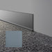 Mohawk - Elemental Edges - 6 in. x 48 in. Cove Rubber Wall Base - Gunmetal