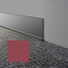 Mohawk - Elemental Edges - 6 in. x 48 in. Cove Rubber Wall Base - Deep Rose