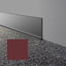 Mohawk - Elemental Edges - 6 in. x 48 in. Cove Rubber Wall Base - Berry