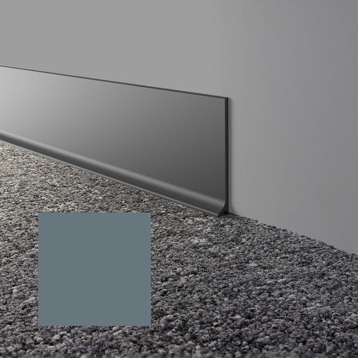 Mohawk - Elemental Edges - 6 in. x 48 in. Cove Rubber Wall Base - Cloudy