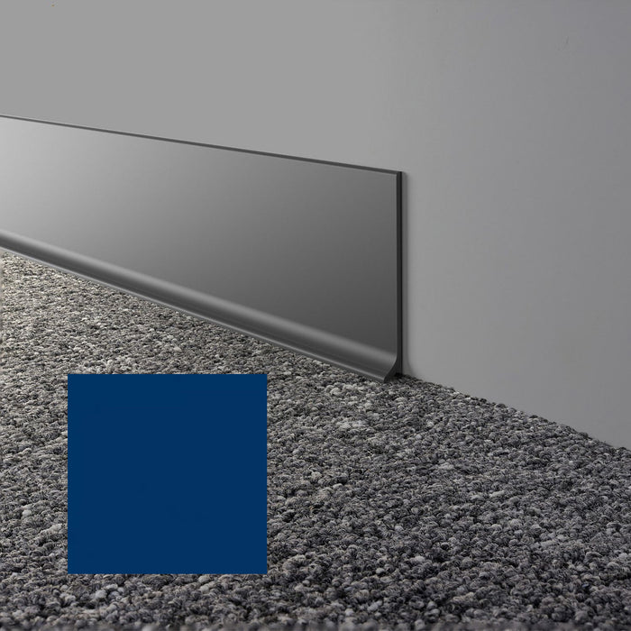 Mohawk - Elemental Edges - 4 in. x 48 in. Cove Rubber Wall Base - Azure